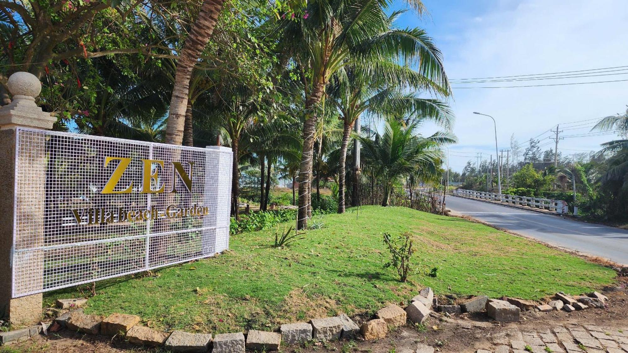 Xom Tram Zen Resort - Villa Beach- Garden מראה חיצוני תמונה